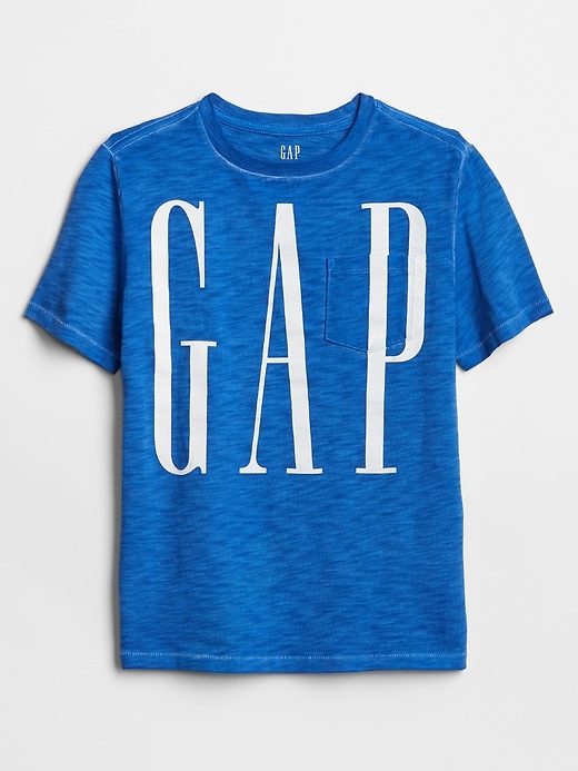 View large product image 1 of 1. GapKids 50th Anniversary Logo Pocket T-Shirt
