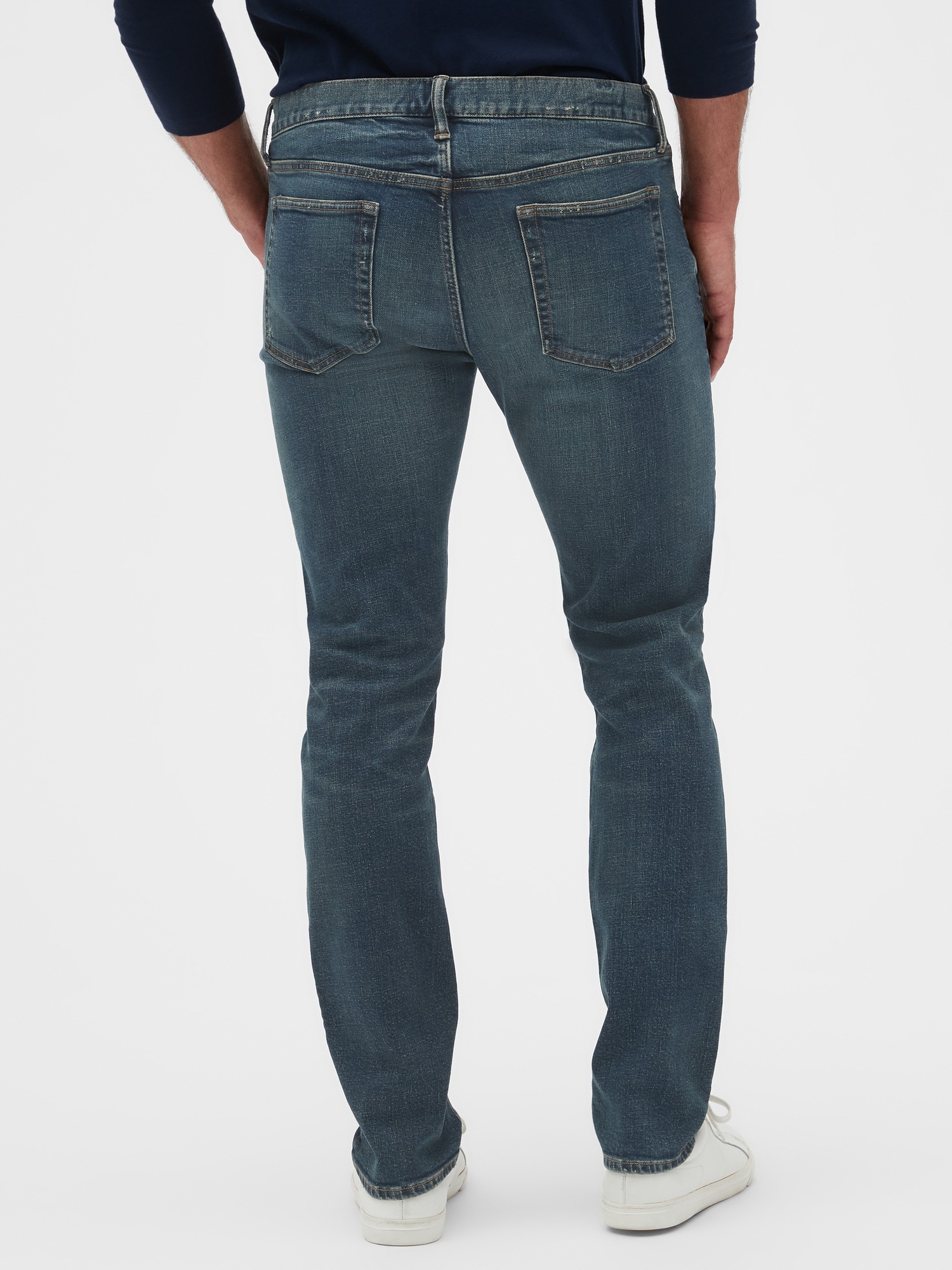 Slim Fit Distressed Jeans with GapFlex | Gap Factory