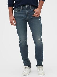 gap ripped jeans mens