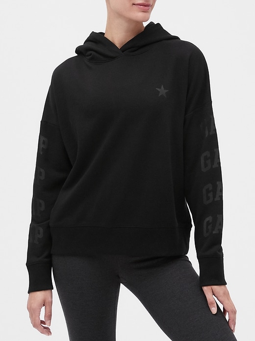 View large product image 1 of 1. Gap Logo Pullover Hoodie in French Terry