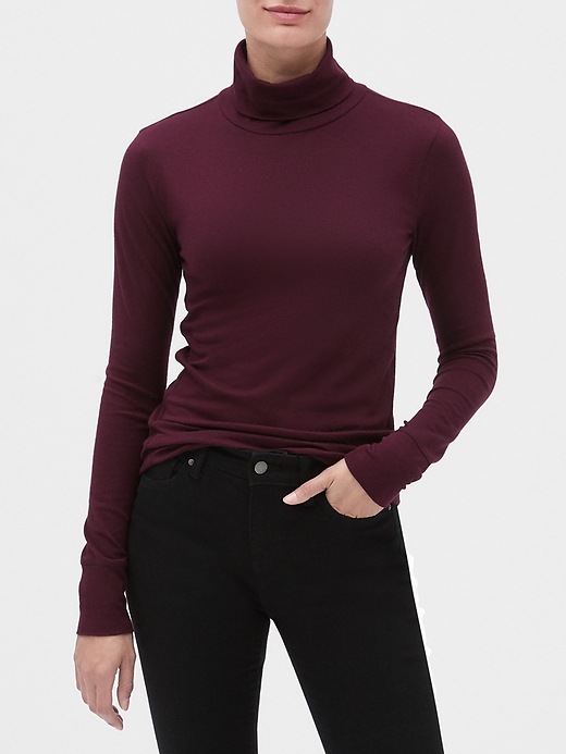 Image number 4 showing, Featherweight Turtleneck