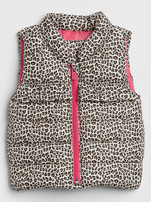 View large product image 1 of 1. Baby Print Puffer Vest