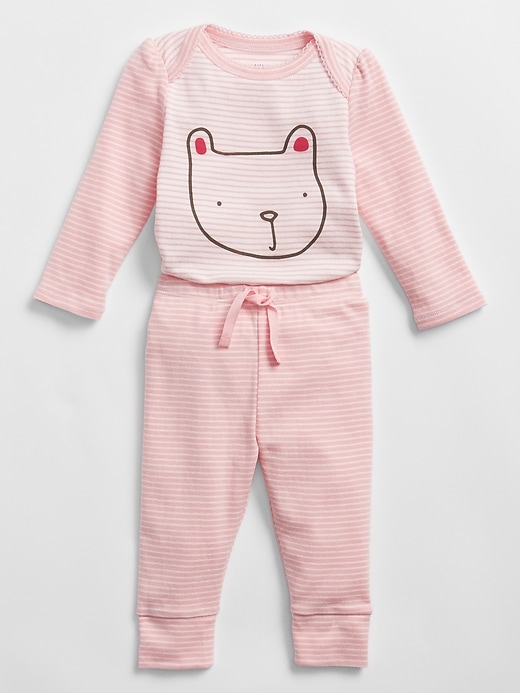View large product image 2 of 2. Baby Bear Bodysuit Set