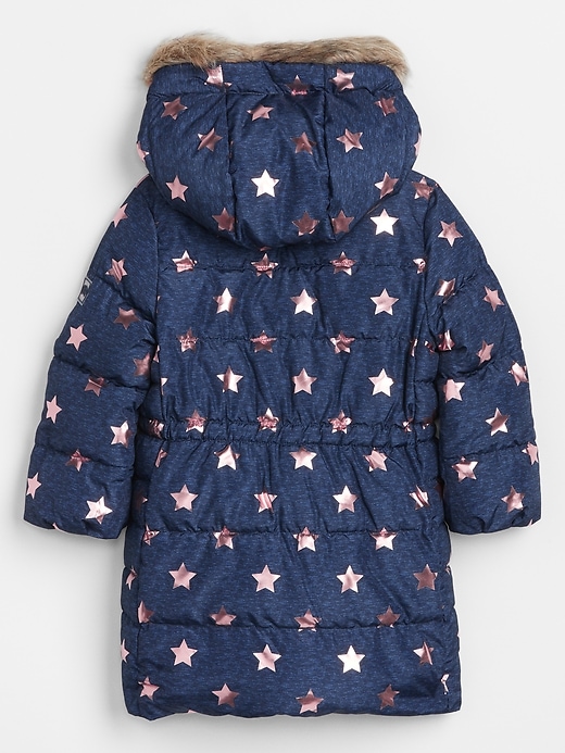 Image number 2 showing, Toddler Longline Puffer Jacket