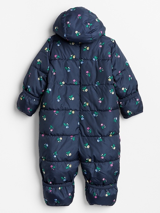 View large product image 2 of 4. Baby Puffer One-Piece