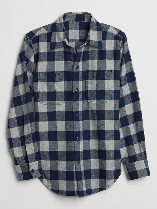 View large product image 1 of 1. Kids Flannel Shirt