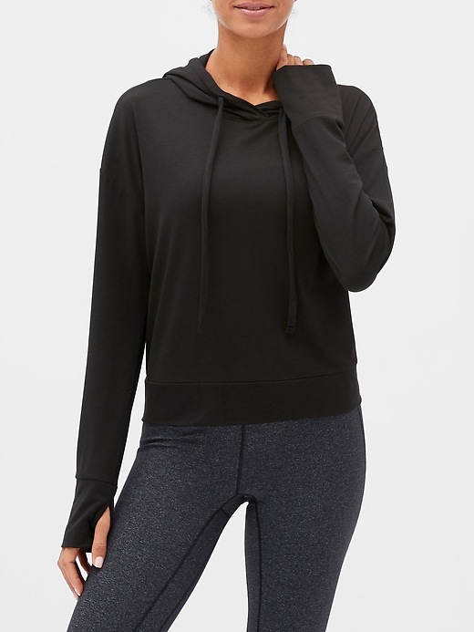 View large product image 1 of 1. GapFit Breathe Pullover Hoodie