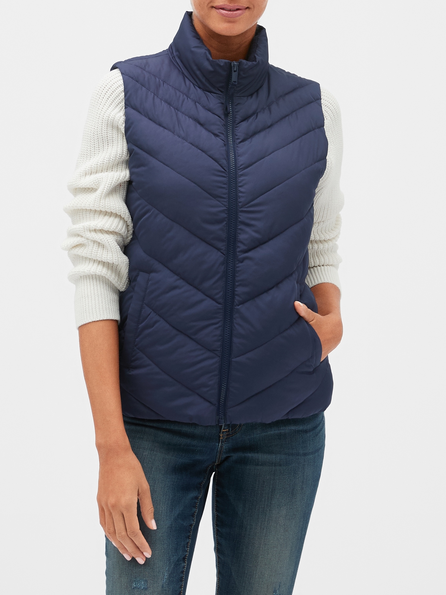 gap factory vest