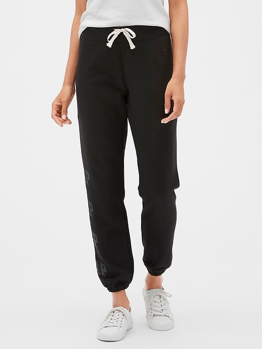 View large product image 1 of 1. Gap Logo Joggers in French Terry