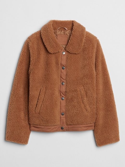 gap factory sherpa jacket