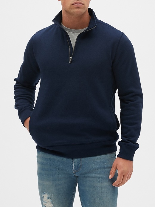 Fleece HalfZip Pullover Gap Factory