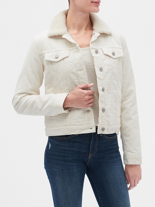 authentic quality coupon codes fresh styles Sherpa-Lined Icon Denim Jacket | Gap Factory authentic quality coupon codes fresh styles Sherpa-Lined Icon Denim Jacket | Gap Factory
