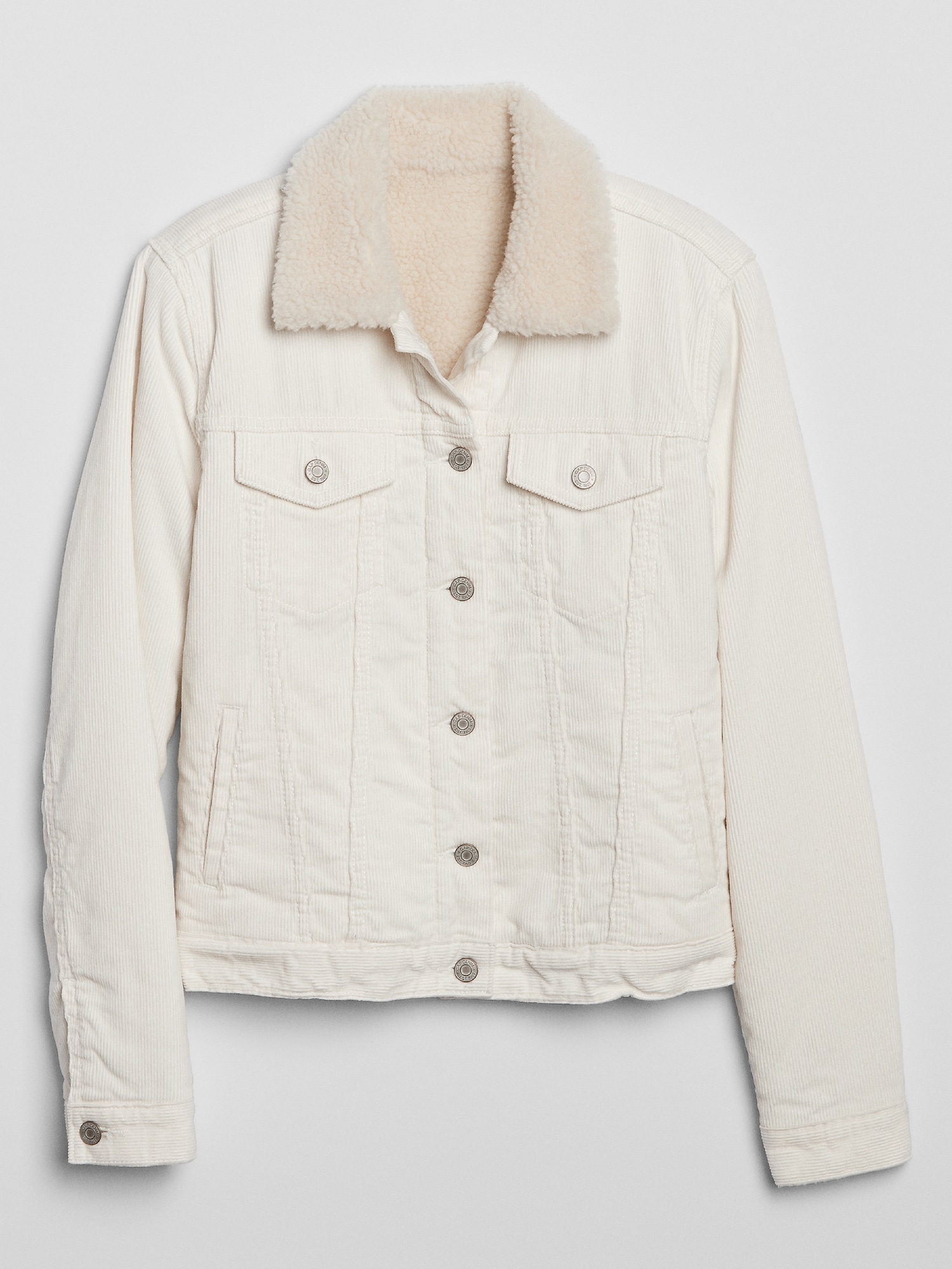 sherpa lined denim jacket gap