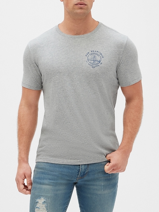 Image number 1 showing, Gap Logo Short Sleeve T-Shirt