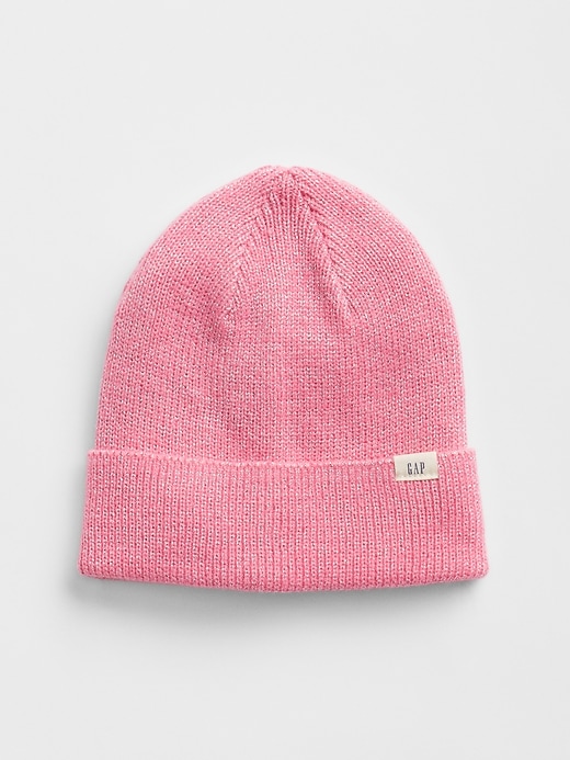 View large product image 1 of 1. Kids Metallic Beanie