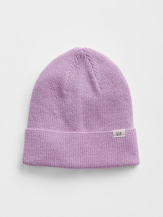 View large product image 1 of 1. Kids Metallic Beanie