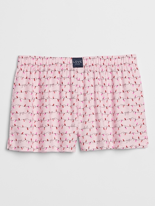 Image number 3 showing, Print Flannel Shorts