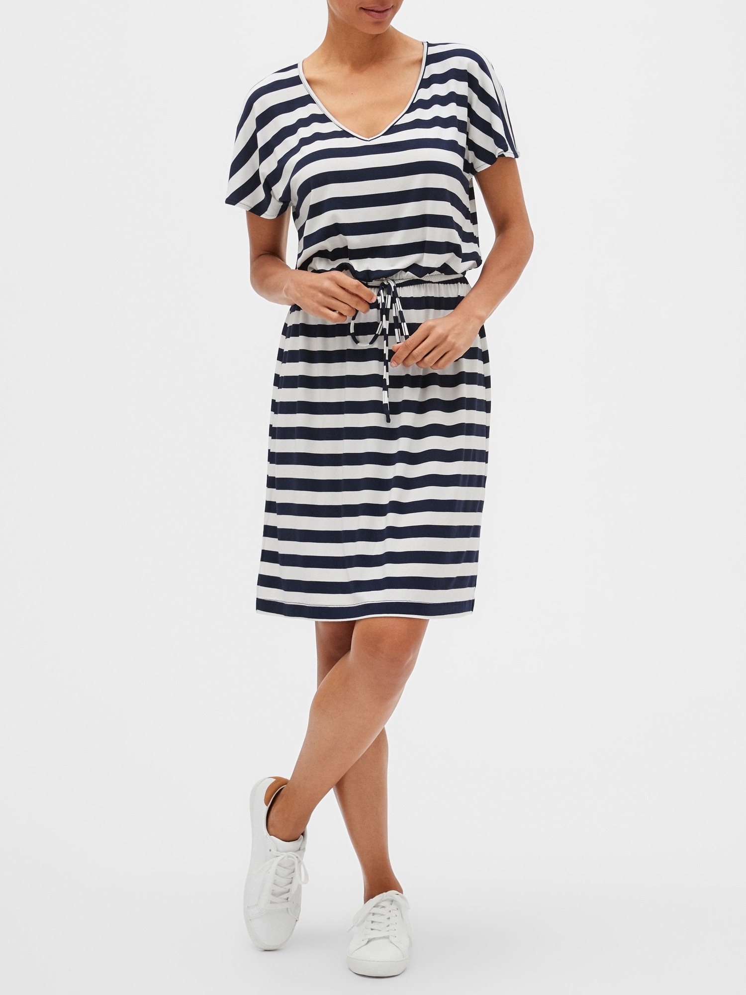 gap flutter sleeve dress