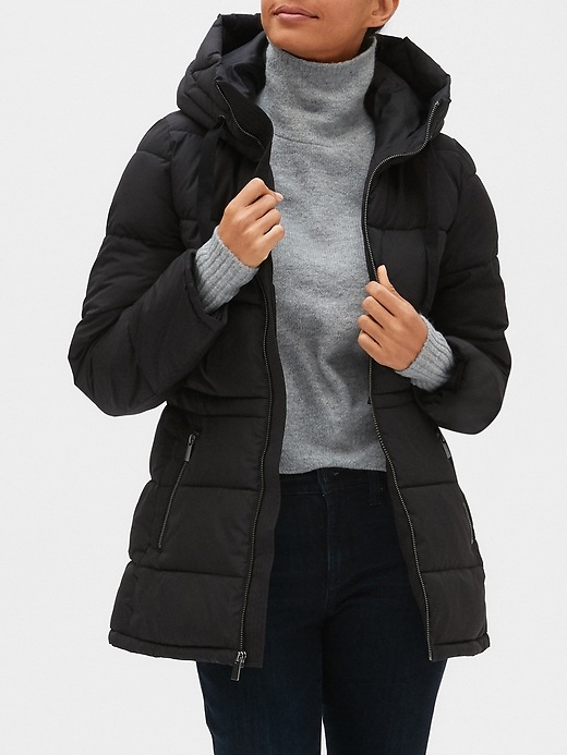 Image number 4 showing, Hooded Puffer Jacket