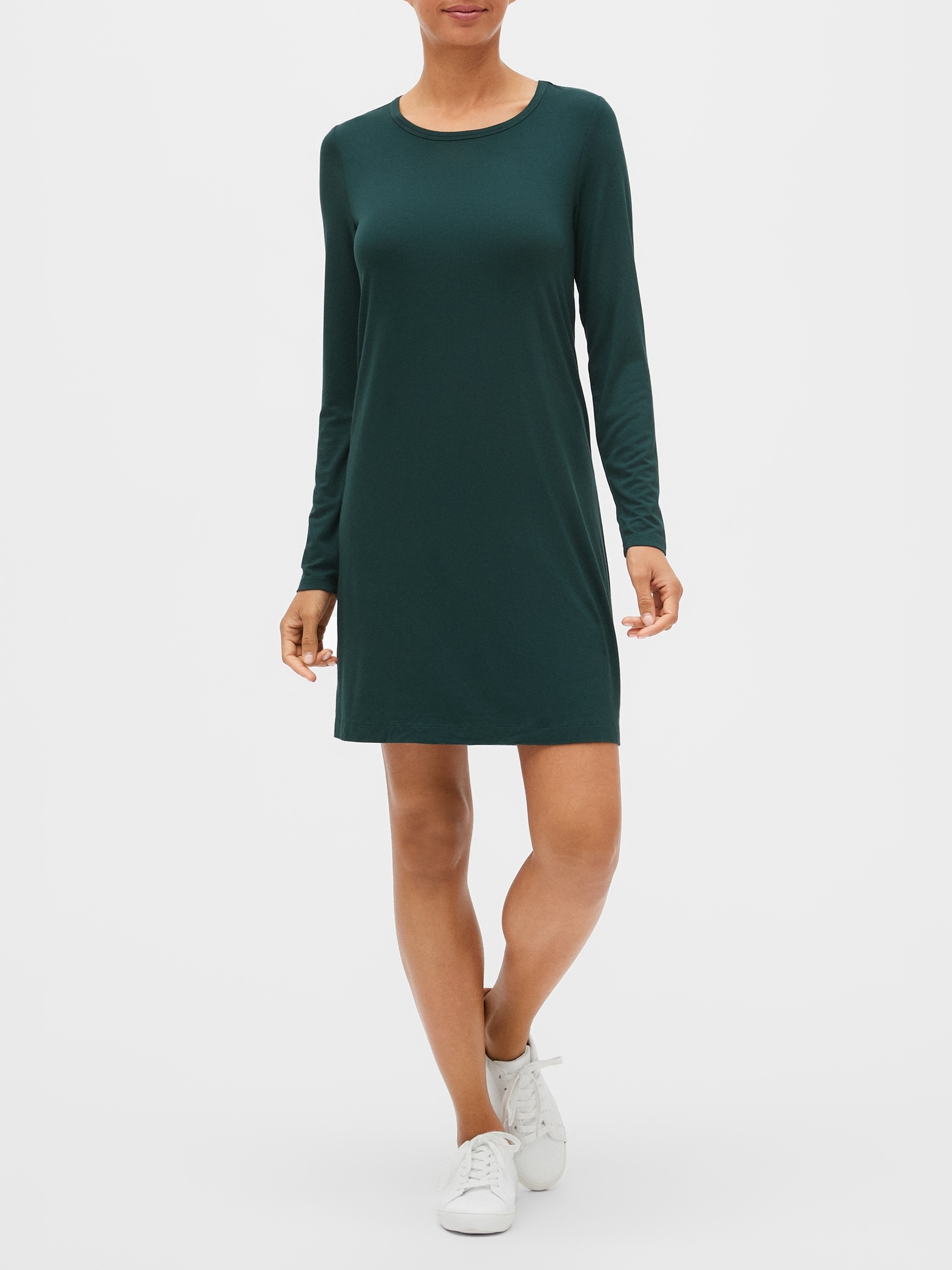 rayon swing dress