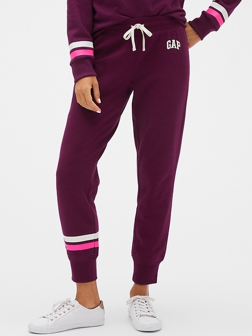 Image number 3 showing, Gap Logo Contrast-Stripe Joggers in French Terry