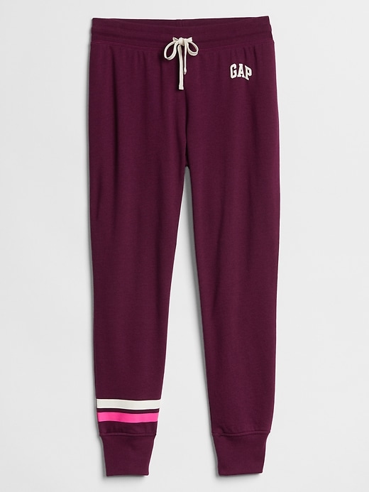 Image number 4 showing, Gap Logo Contrast-Stripe Joggers in French Terry