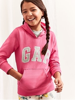 kids gap logo hoodie sweatshirt
