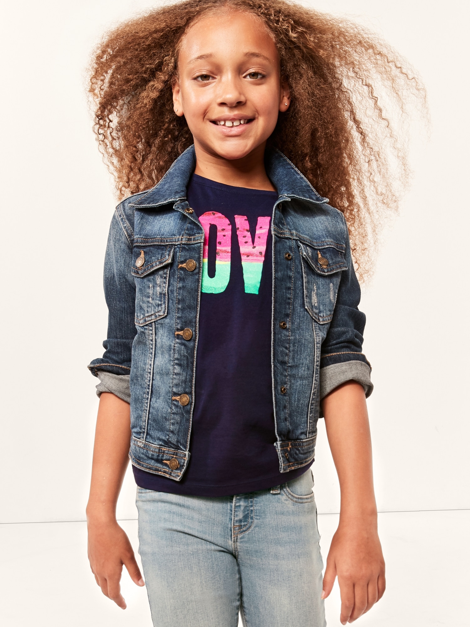 gap children's denim jacket