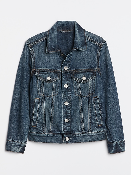 Kids Denim Jacket With Washwell™ Gap Factory