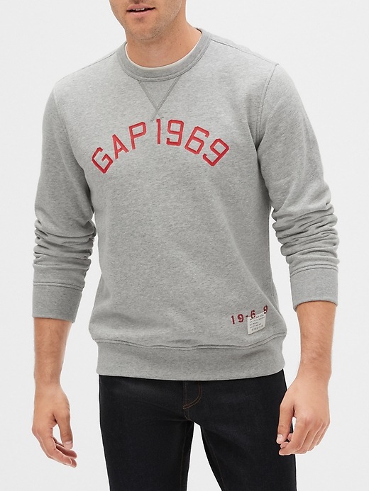 Image number 4 showing, Logo Pullover Sweatshirt in Fleece