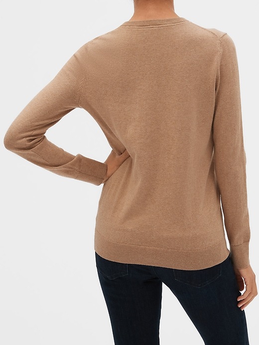 Image number 2 showing, Pattern Crewneck Sweater