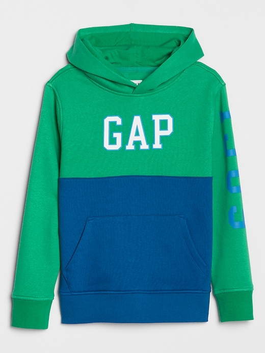 Image number 1 showing, Kids Gap Logo Colorblock Hoodie
