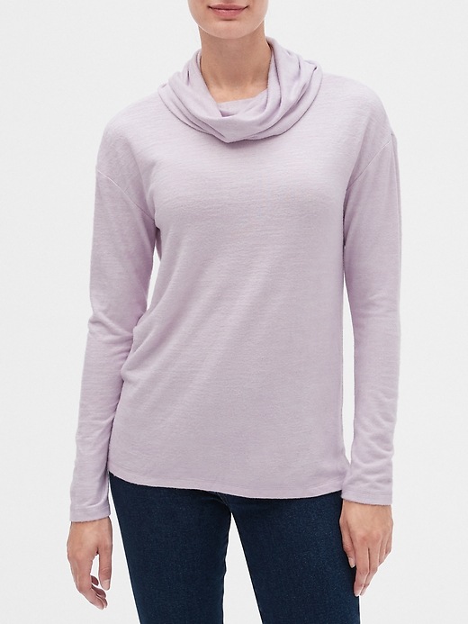 View large product image 1 of 1. Long Sleeve Turtleneck Sweater