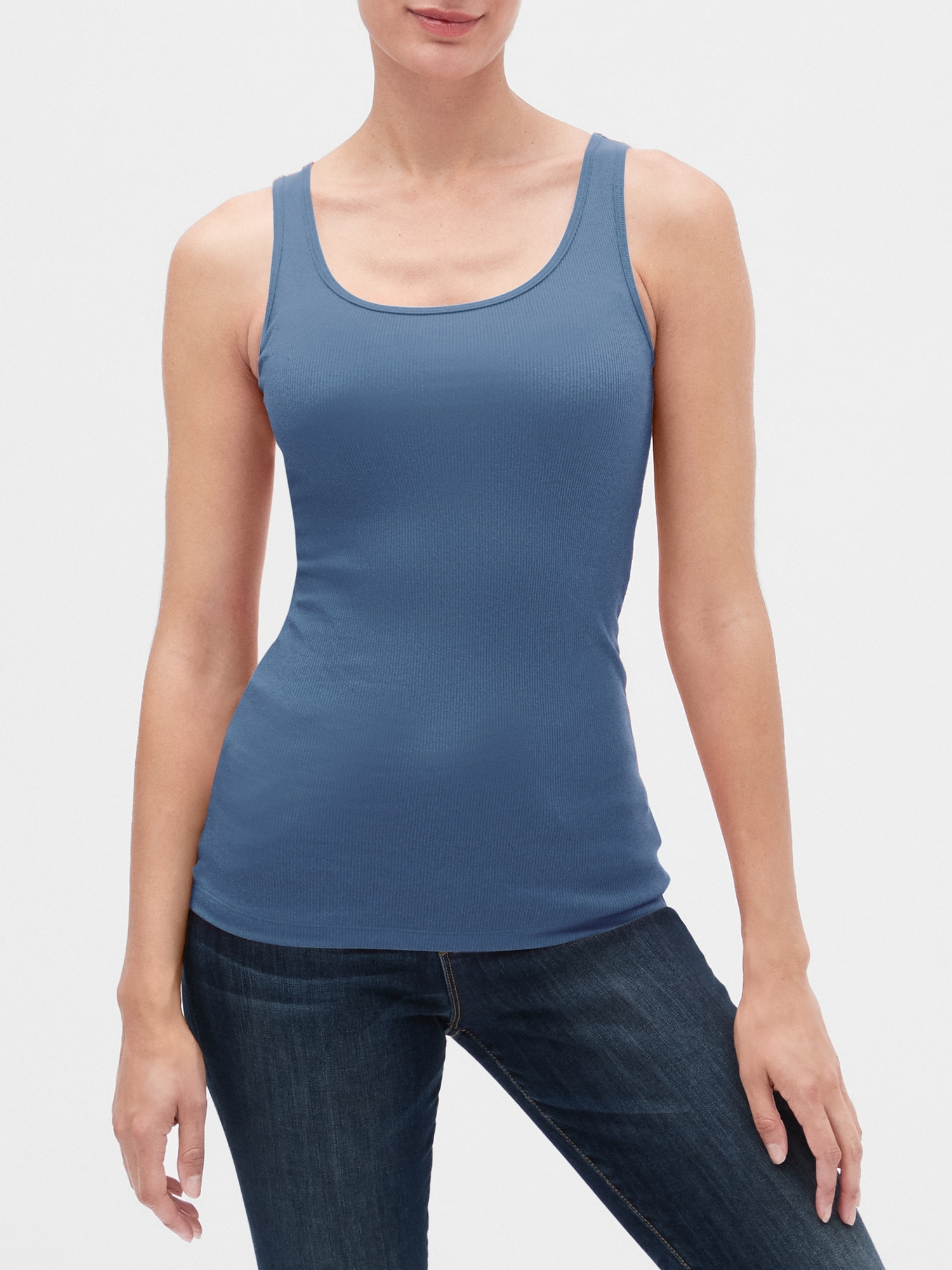 gap ribbed tank tops