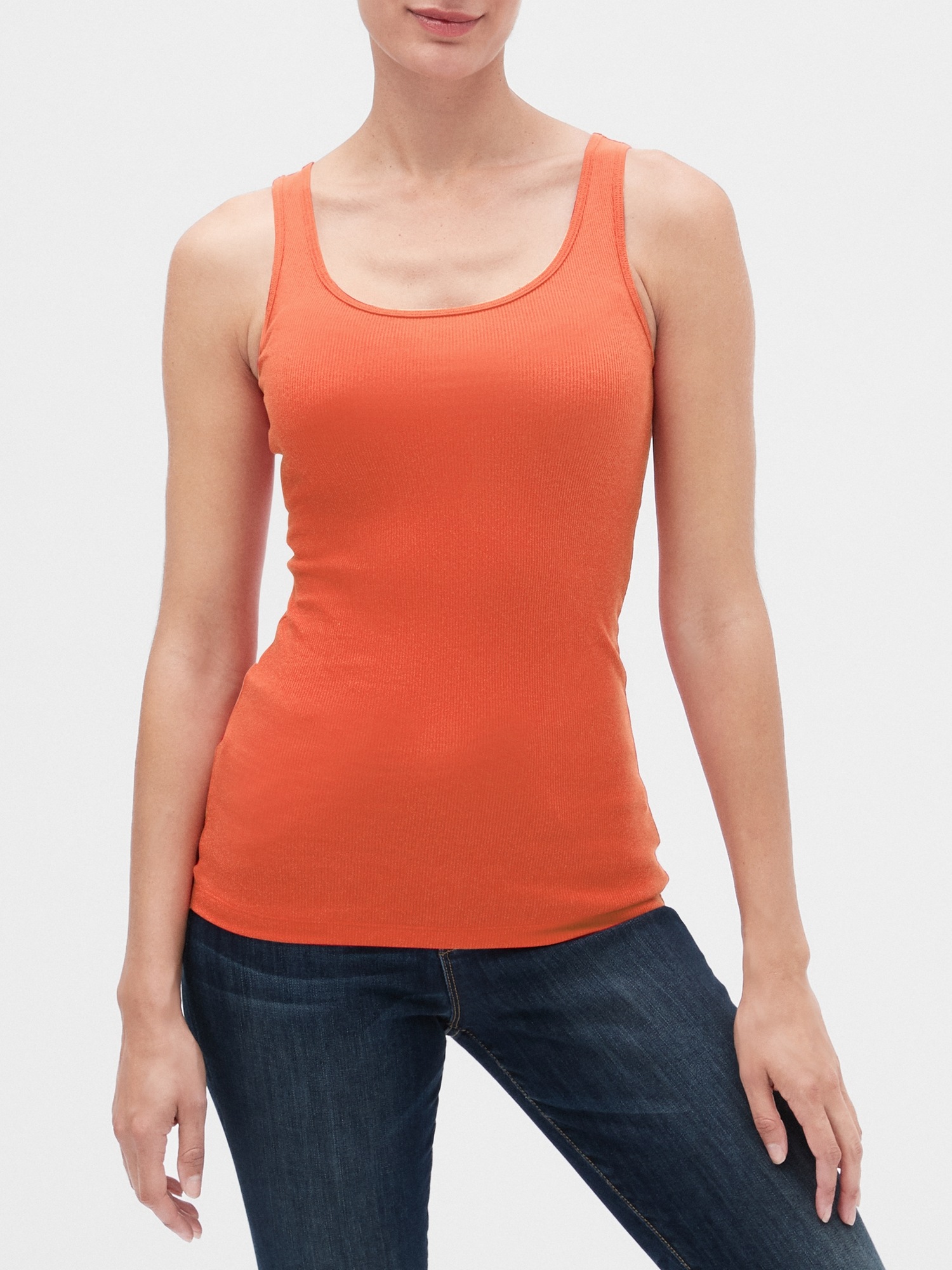 gap ribbed tank tops
