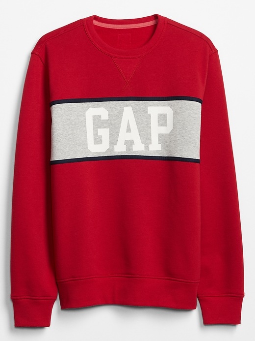 Image number 2 showing, Gap Logo Colorblock Crewneck Sweatshirt