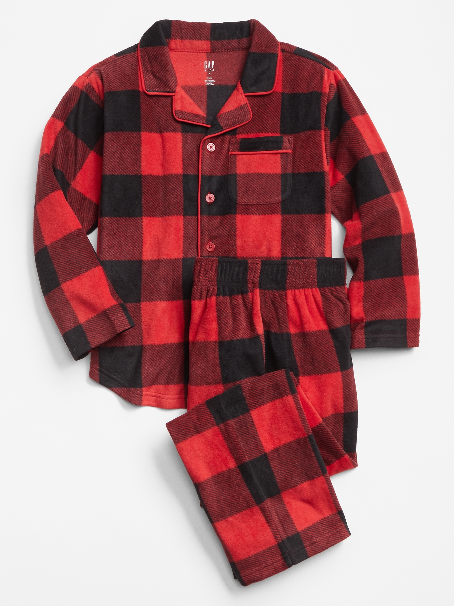 gap buffalo plaid pajamas