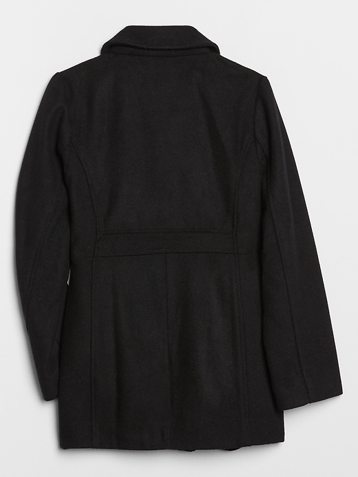 Image number 2 showing, Kids Wool-Blend Peacoat