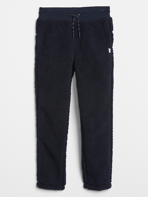 View large product image 1 of 1. Kids Sherpa Fleece Active Pants