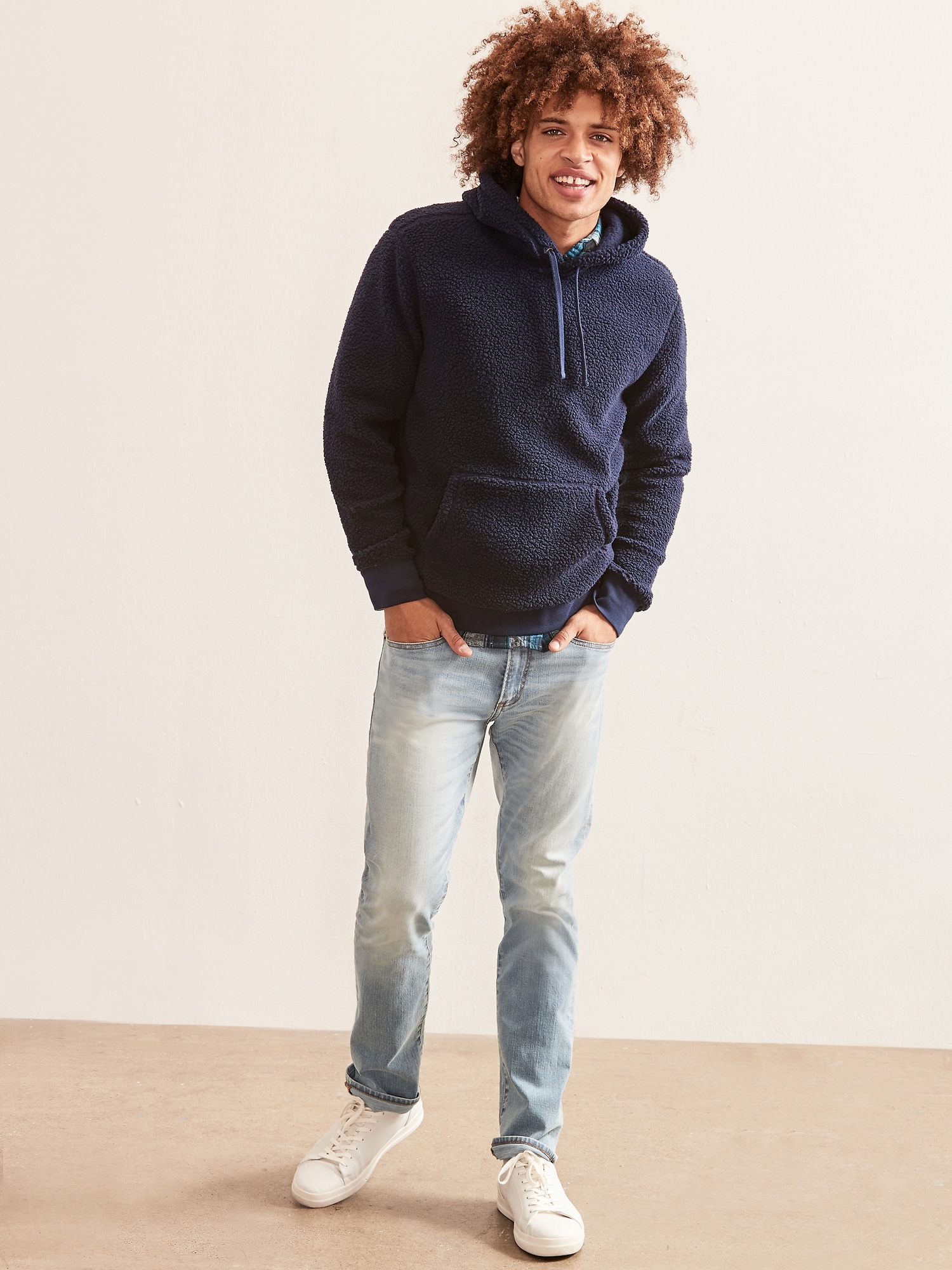 gap sherpa pullover
