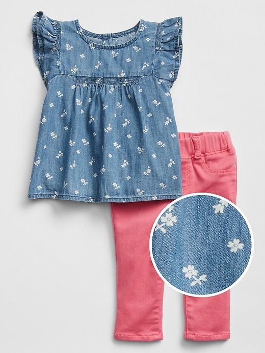 View large product image 1 of 3. Baby Denim Set
