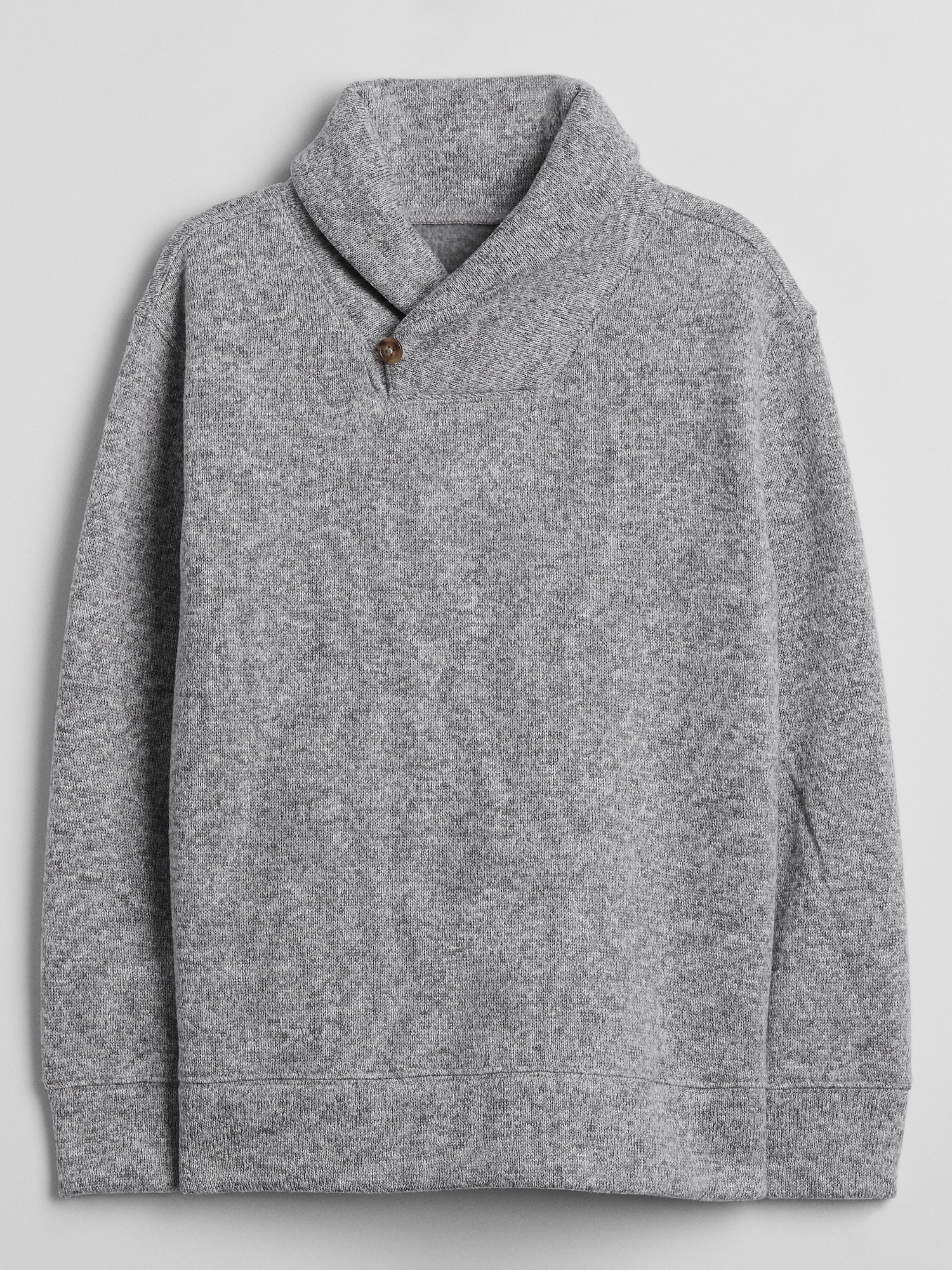 Shawl neck on sale sweatshirt