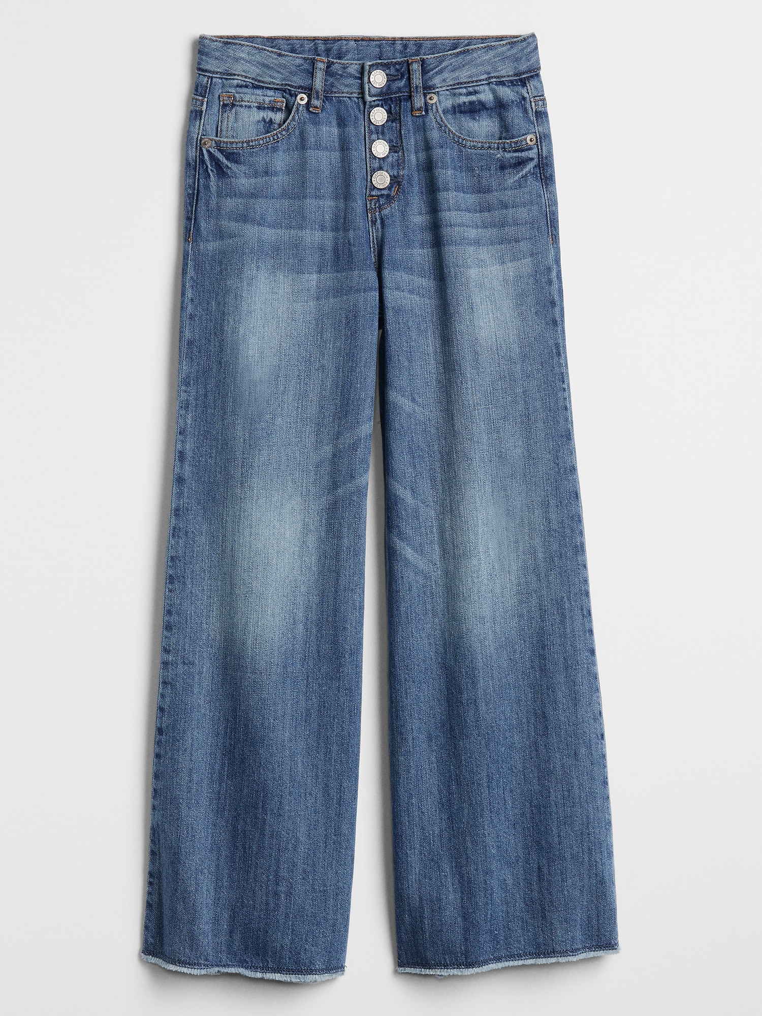 wide leg stretch jeans