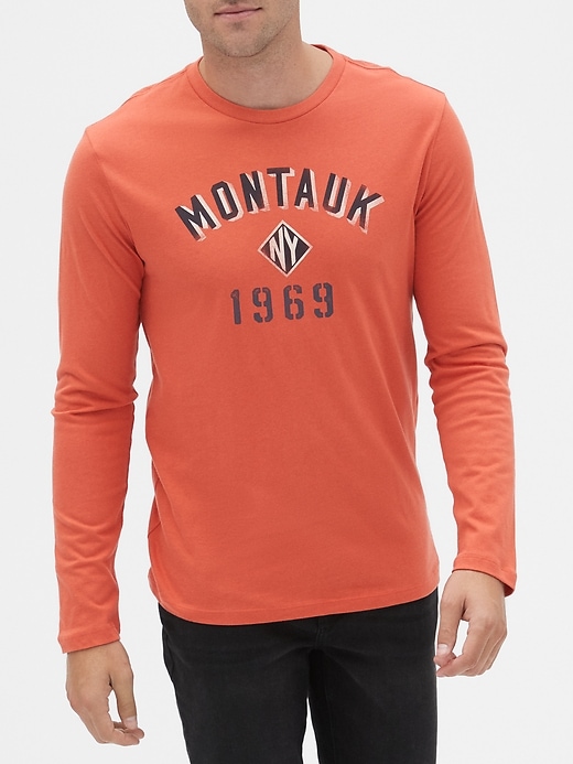 Image number 1 showing, Graphic Long Sleeve T-Shirt
