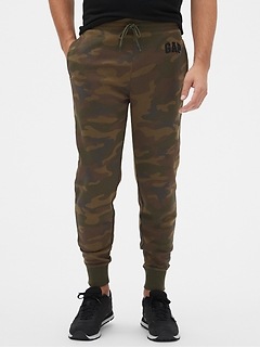 gap camo joggers
