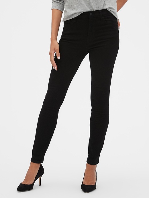 Image number 1 showing, High Rise Legging Jeans