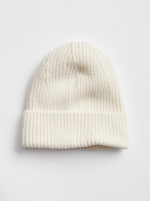 View large product image 1 of 1. Cozy Ribbed Beanie