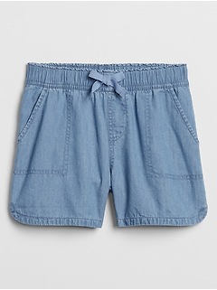 gap girls denim shorts
