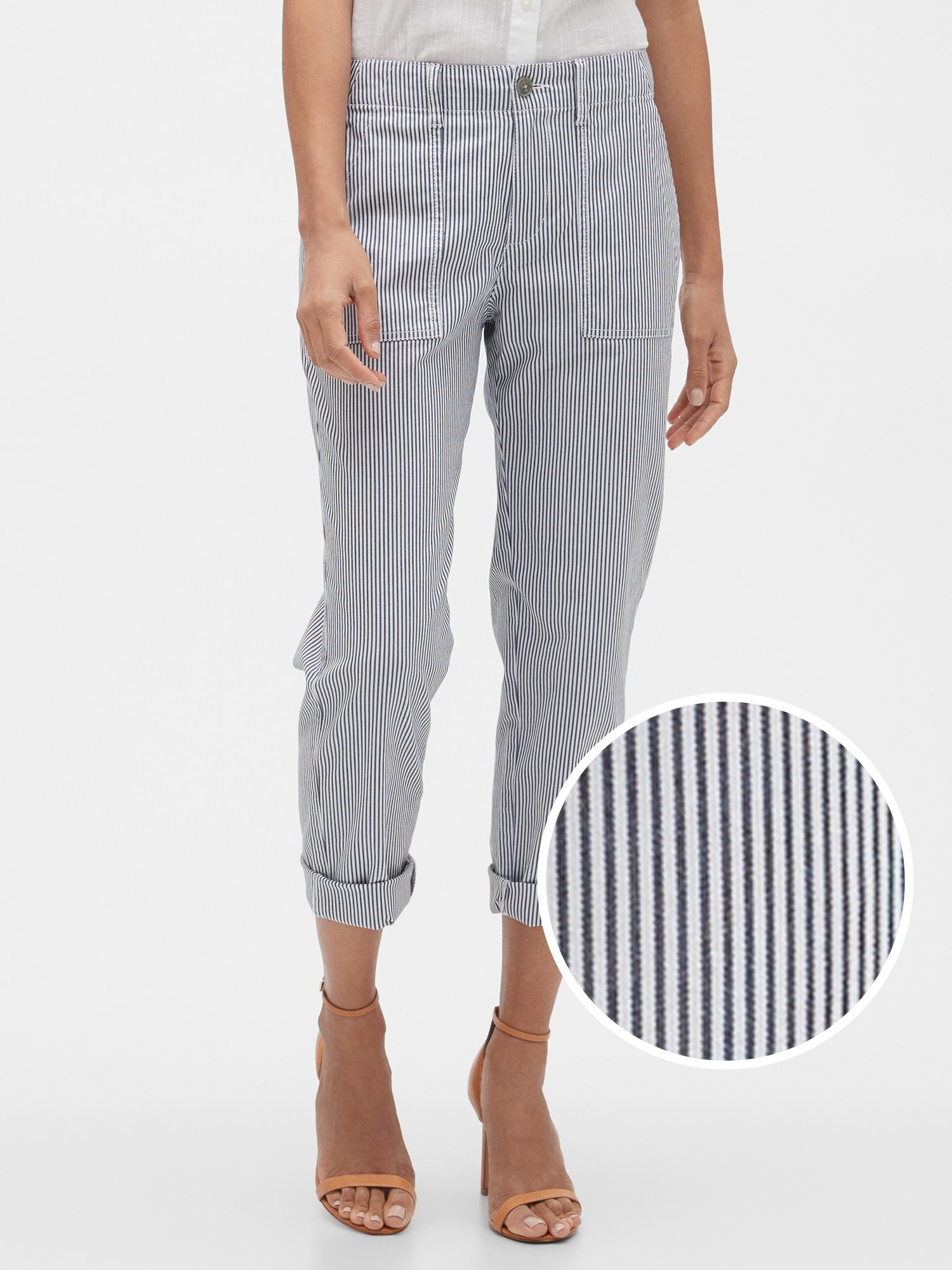 gap striped pants