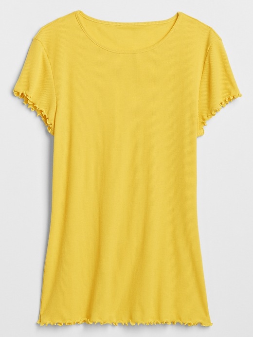 View large product image 2 of 2. Lettuce Hem T-Shirt
